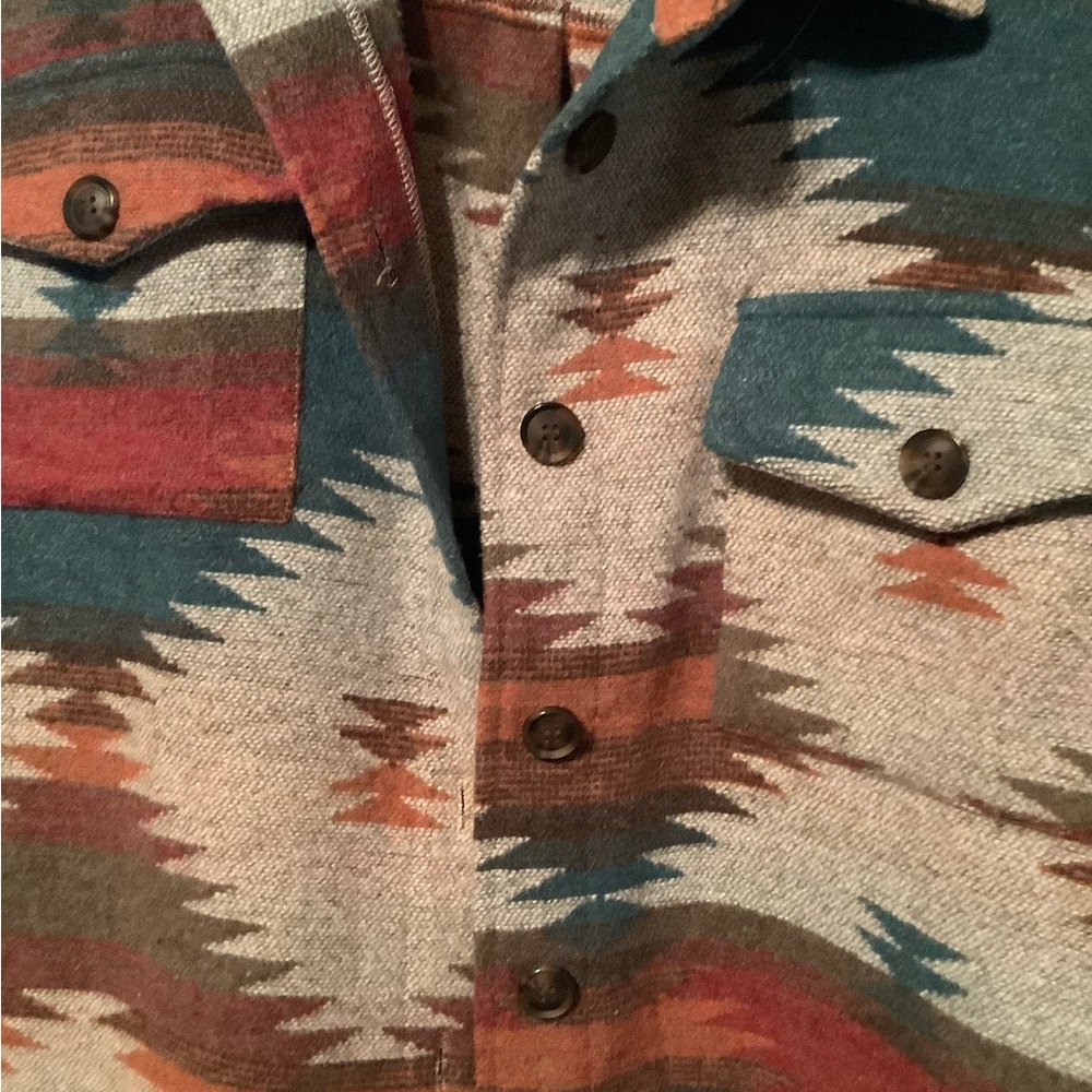 Women’s Multicolor Patterned Jacket - Picture 4 of 5